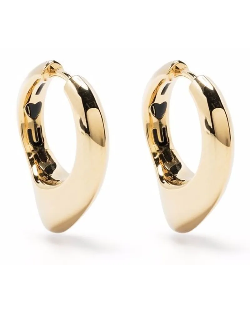 Maria Black Spitze Fei Ohrringe - Gold Gold