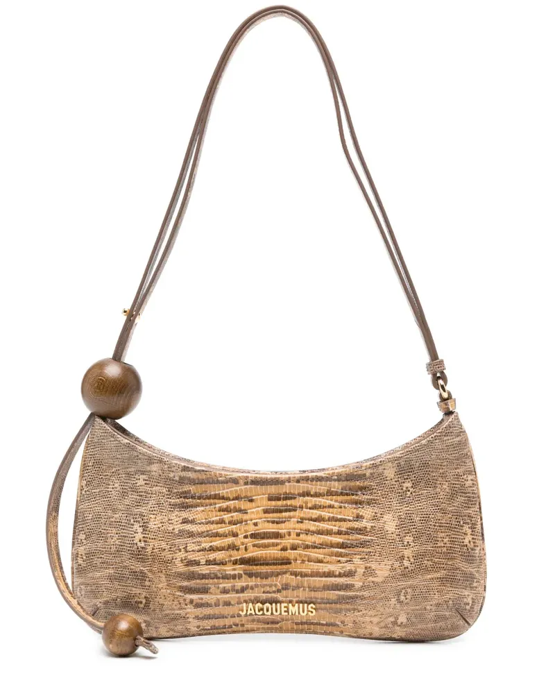 Jacquemus Le Bisou Perle Schultertasche - Braun Braun