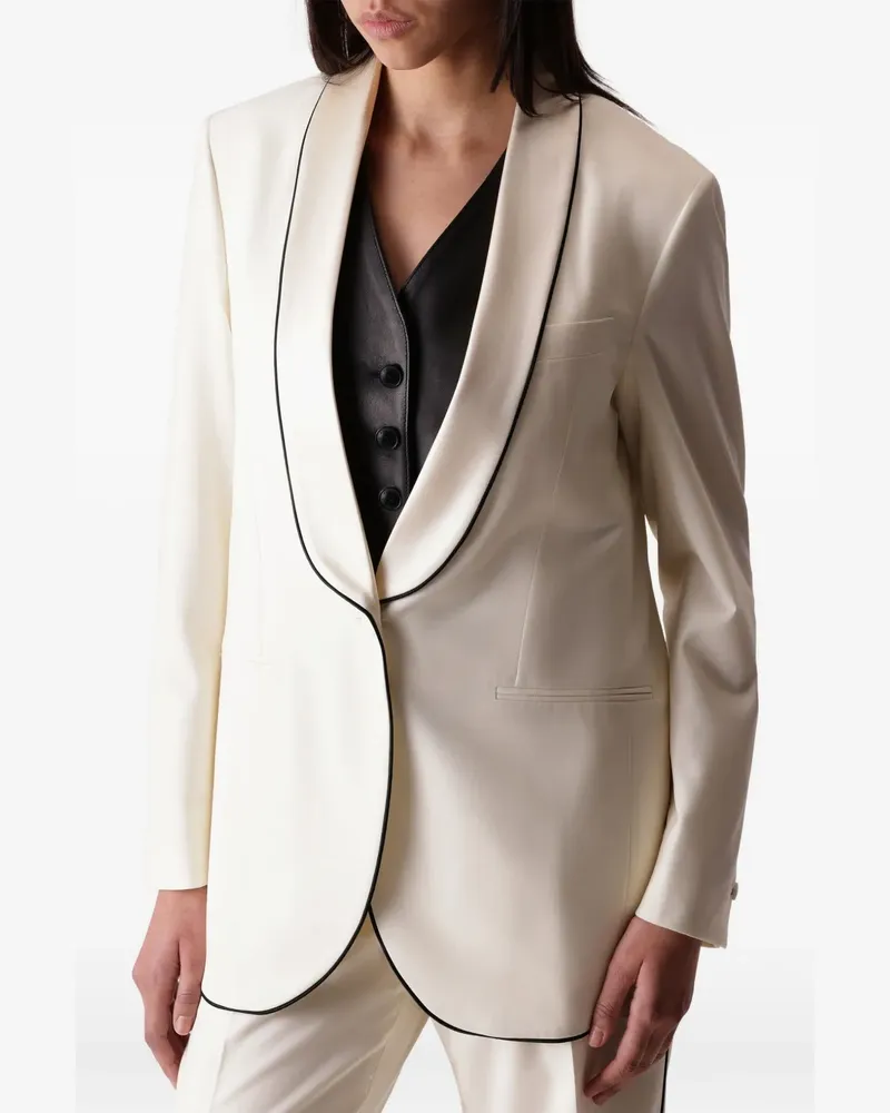 Fortela Connery wool suit - Nude Nude