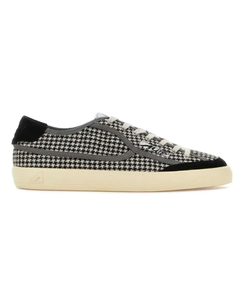 AUTRY Windscape Sneakers mit Hahnentritt - Schwarz Schwarz