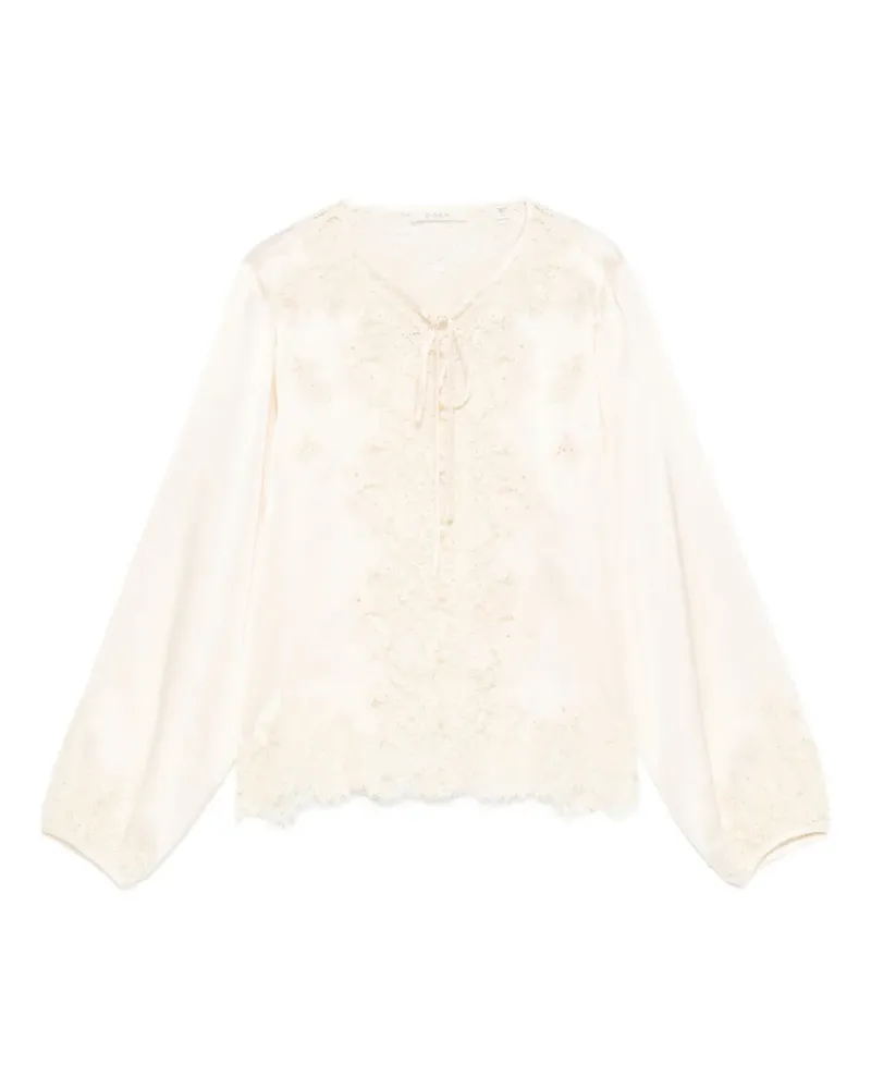 DÔEN Lucine Bluse aus Spitze - Nude Nude