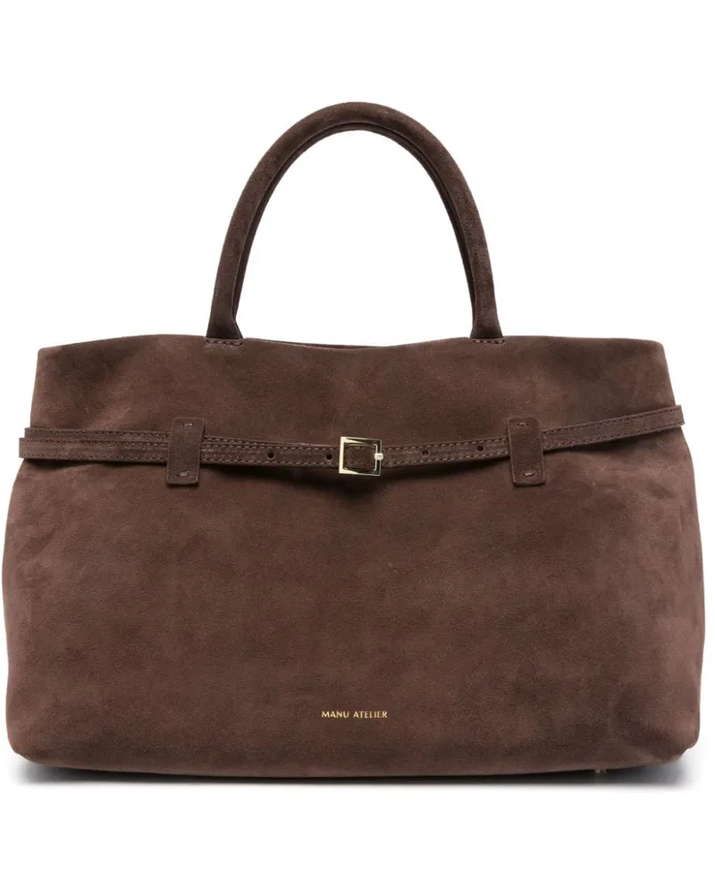Manu Atelier Le Cambon Tote Bag 35cm - Braun Braun