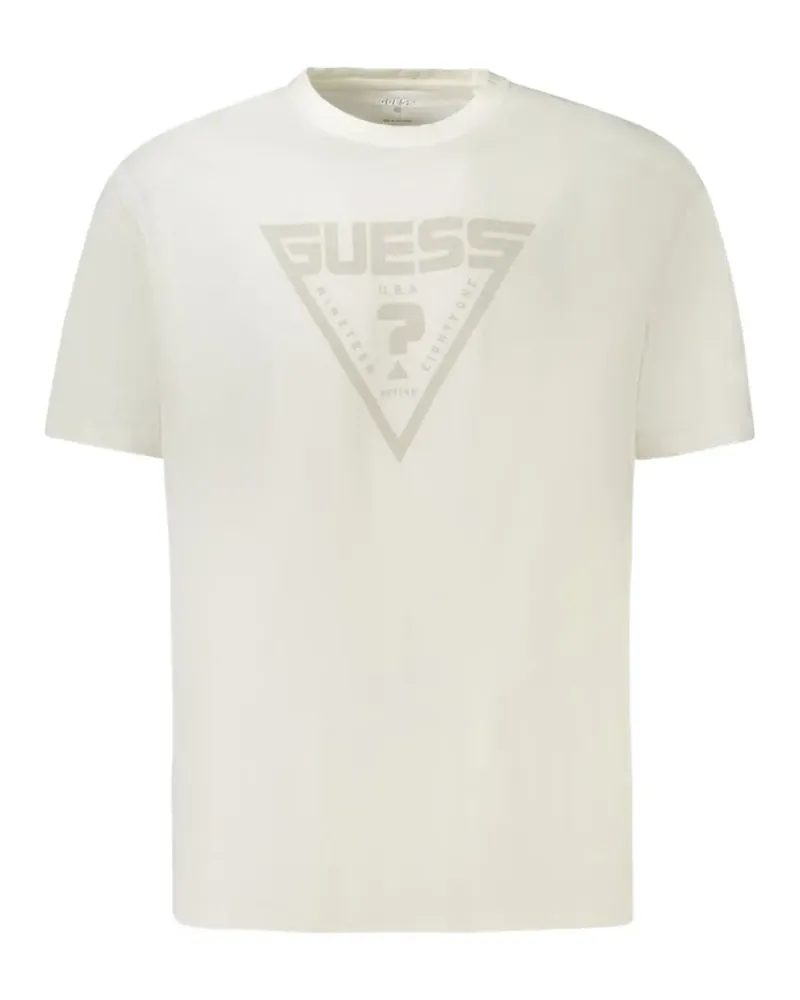 Guess logo-print T-shirt - Nude Nude
