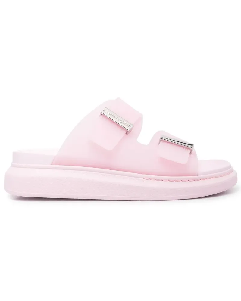 Alexander McQueen Pantoletten mit Riemen - Rosa Rosa