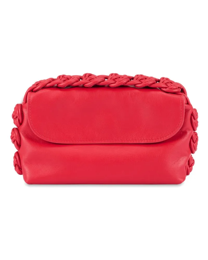 Shanghai Tang Rose Knot Clutch - Rot Rot
