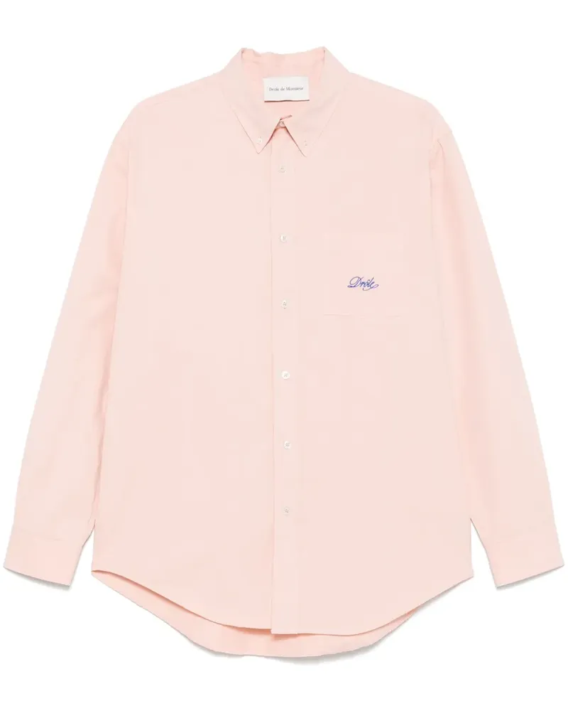 Drôle de Monsieur La Chemise Lavée Drôle Hemd - Rosa Rosa