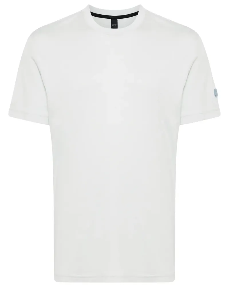 AlphaTauri T-Shirt mit Logo-Patch - Blau Blau