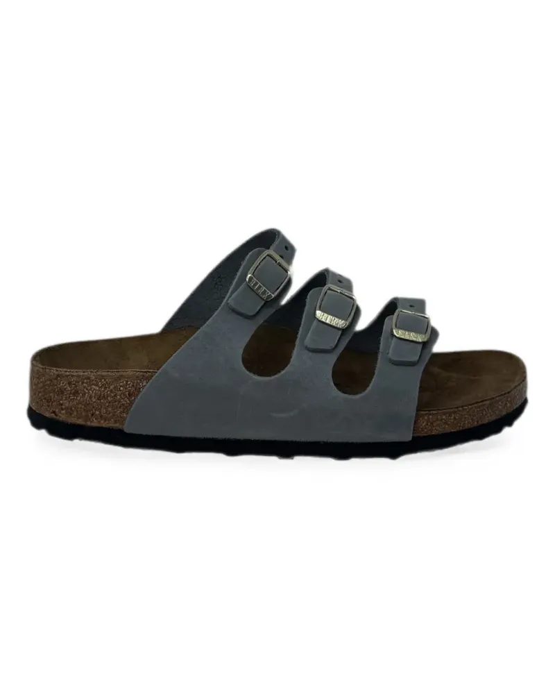Birkenstock Florida buckle-fastening sandals - Grau Grau