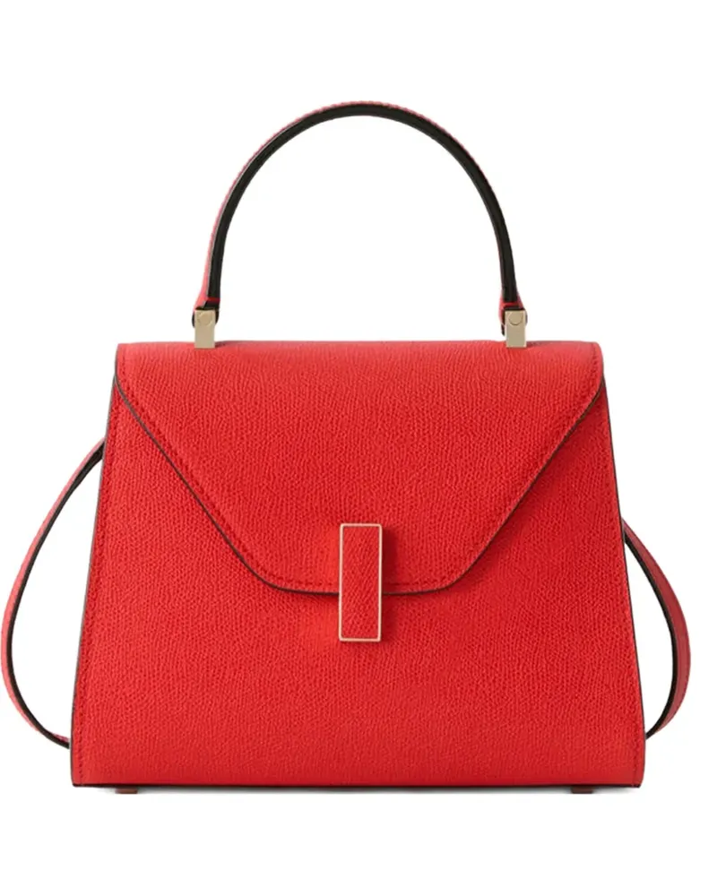 Valextra Iside leather mini tote bag - Rot Rot