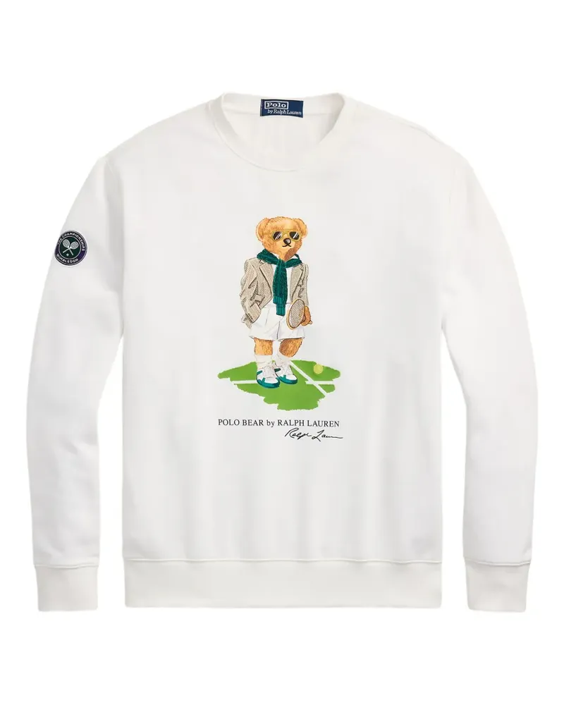 Ralph Lauren x Wimbeldon Polo Bear Sweatshirt - Weiß Weiß