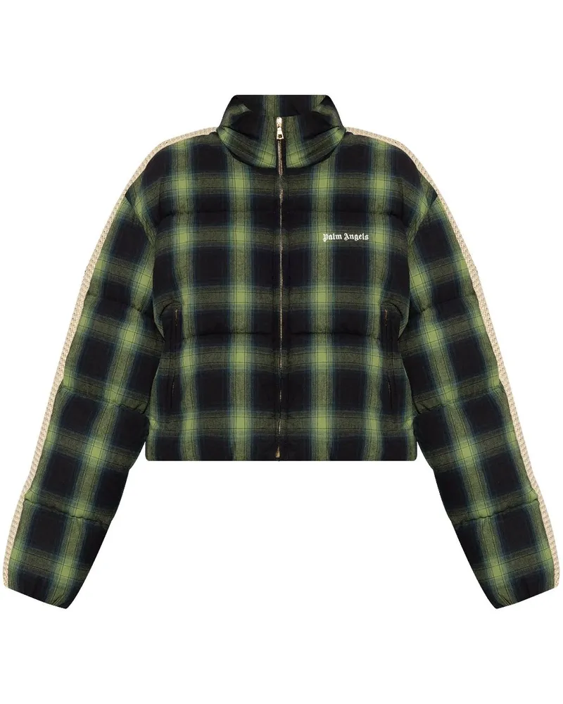 Palm Angels Gefütterte Carly Jacke - Schwarz Schwarz