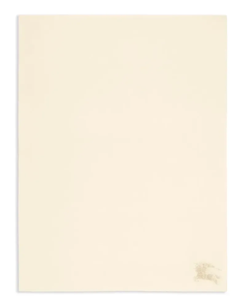 Burberry Seidenschal mit Ritteremblem - Nude Nude