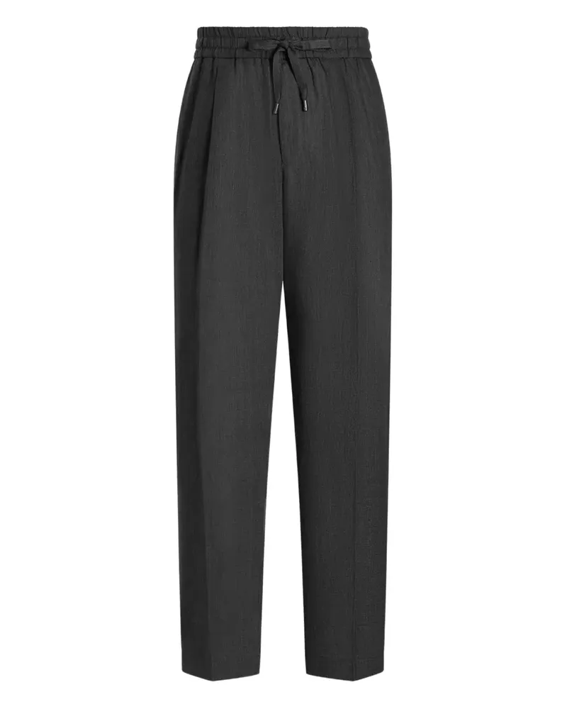 Dolce & Gabbana Hose mit Kordelzug - Grau Grau