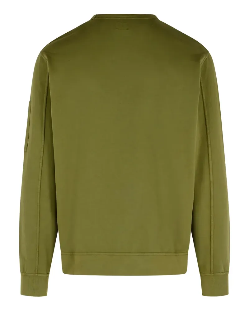 C.P. Company Sweatshirt mit Linsen-Detail - Grün Grün