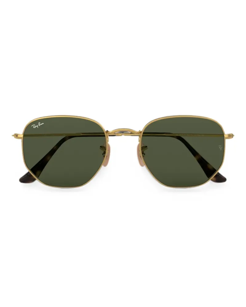 Ray Ban Hexagon Sonnenbrille - Gold Gold
