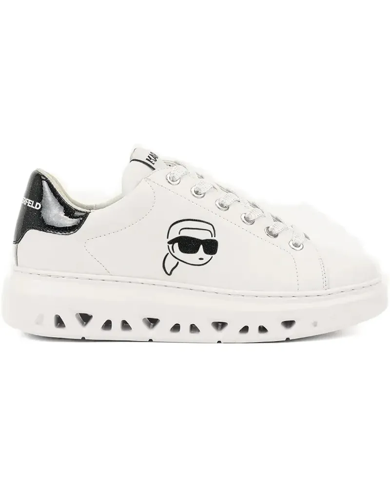 Karl Lagerfeld Sneakers mit Karl-Verzierung - Weiß Weiß