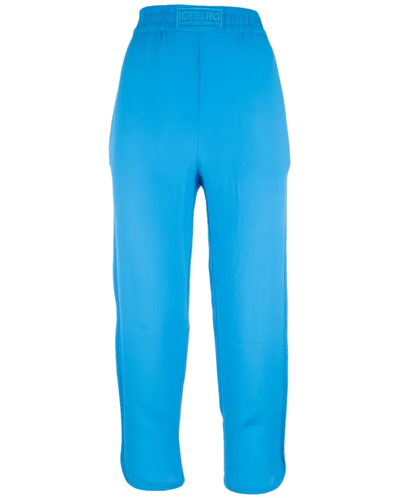 Iceberg Jogginghose mit Logo-Stickerei - Blau Blau