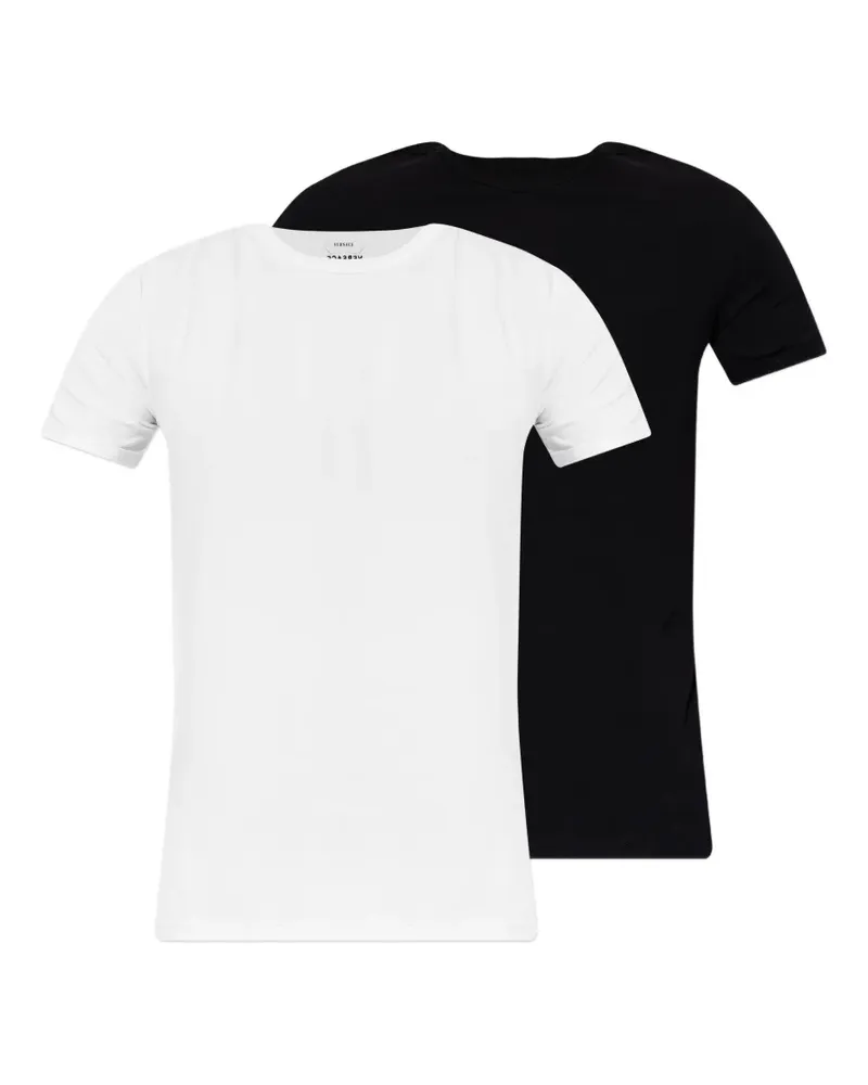 Versace logo-print T-shirt (set of two) - Weiß Weiß