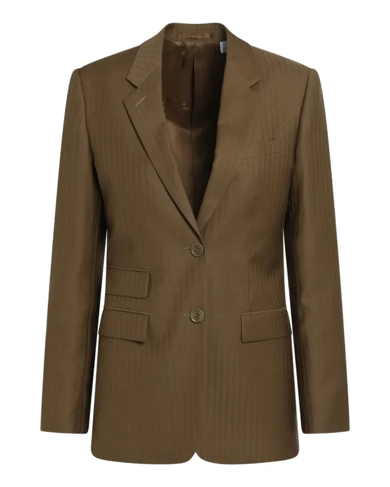 Burberry single-breasted blazer - Braun Braun