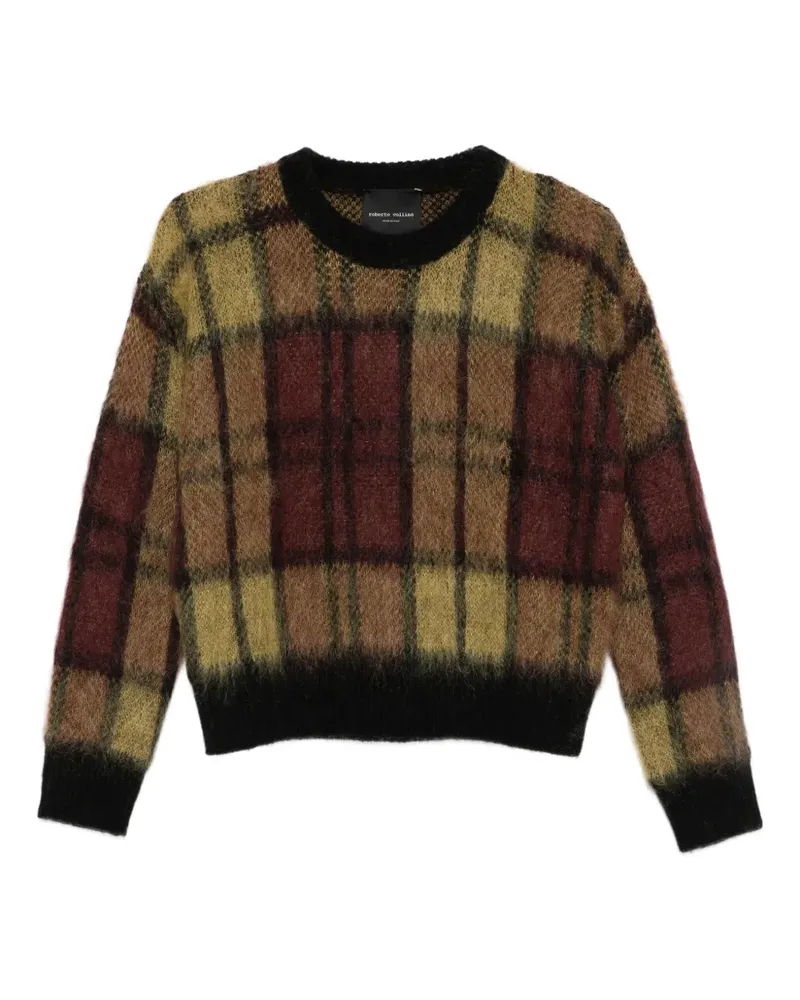 Roberto Collina Karierter Pullover - Mehrfarbig Mehrfarbig