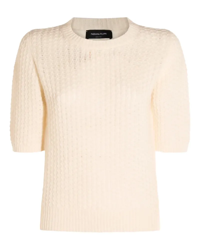 Fabiana Filippi Strukturierter Pullover - Nude Nude