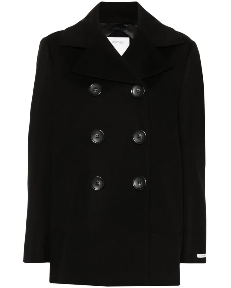 SPORTMAX Livorno Cabanjacke - Schwarz Schwarz