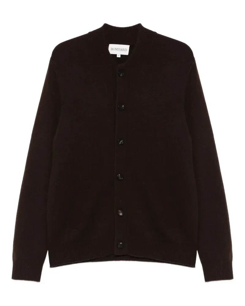 Eric Bompard Cardigan mit rundem Ausschnitt - Braun Braun