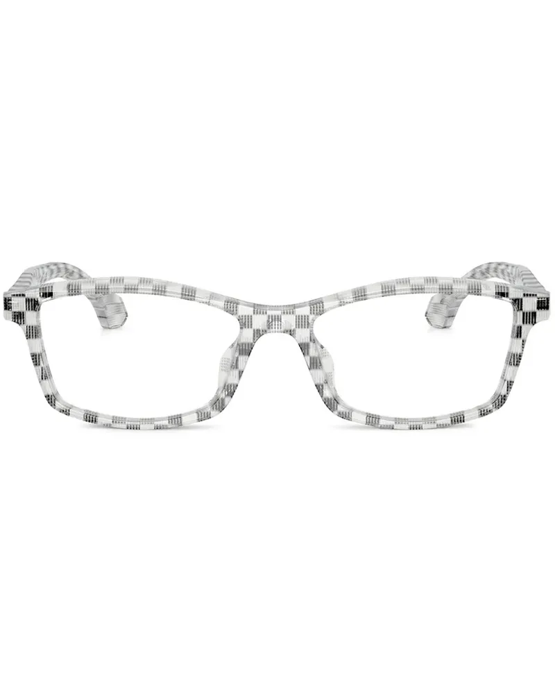 Alain Mikli Brille mit eckigem Gestell - Schwarz Schwarz