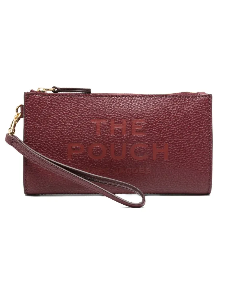 Marc Jacobs The Leather Pouch clutch bag - Rot Rot