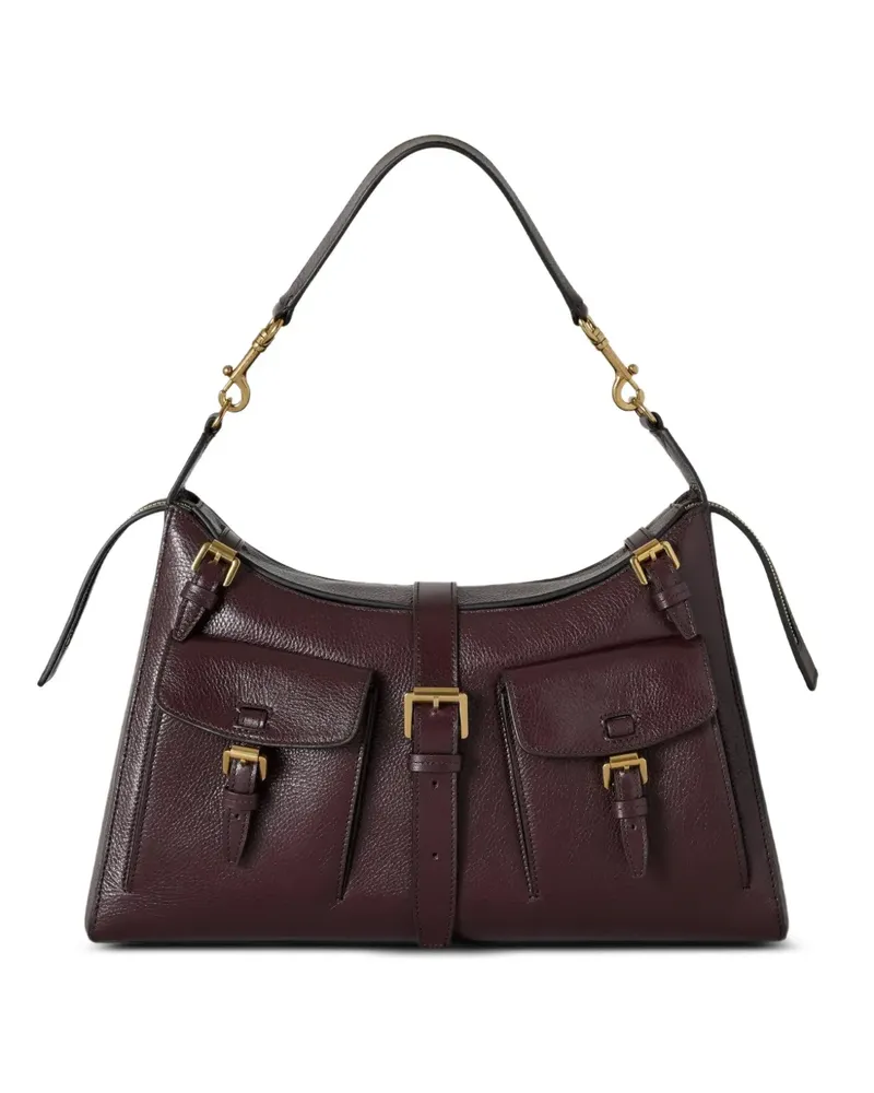Mulberry Roxanne buckle-detail shoulder bag - Braun Braun