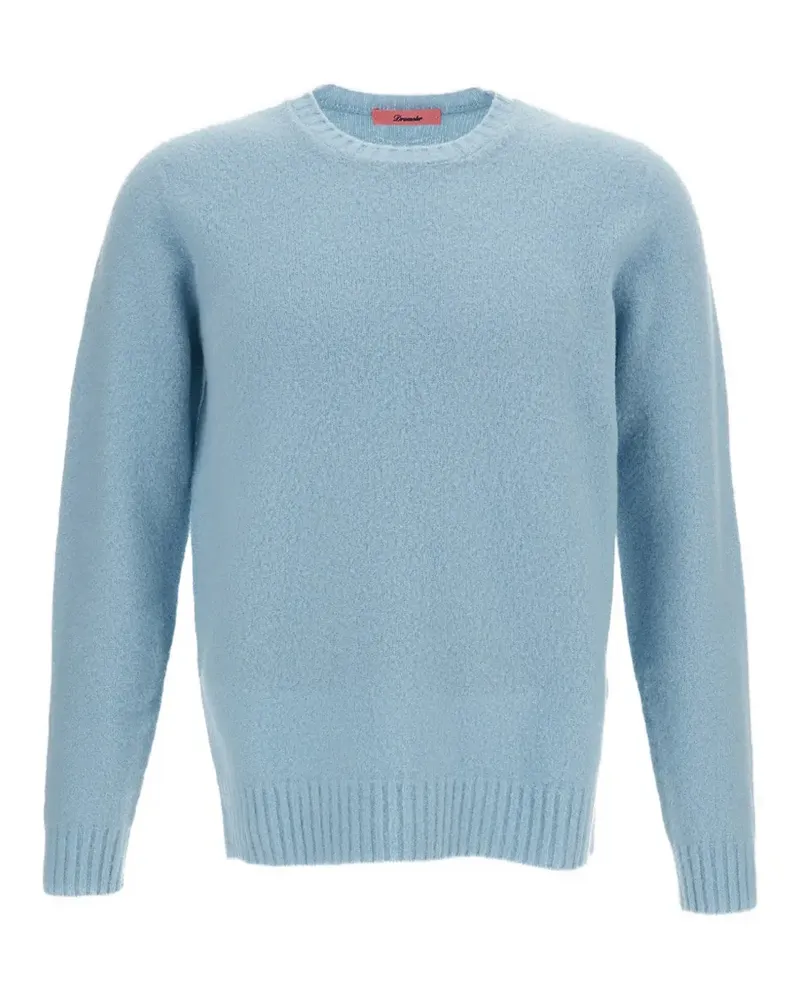 Drumohr  Pullover mit Rundhalsausschnitt - Blau Blau