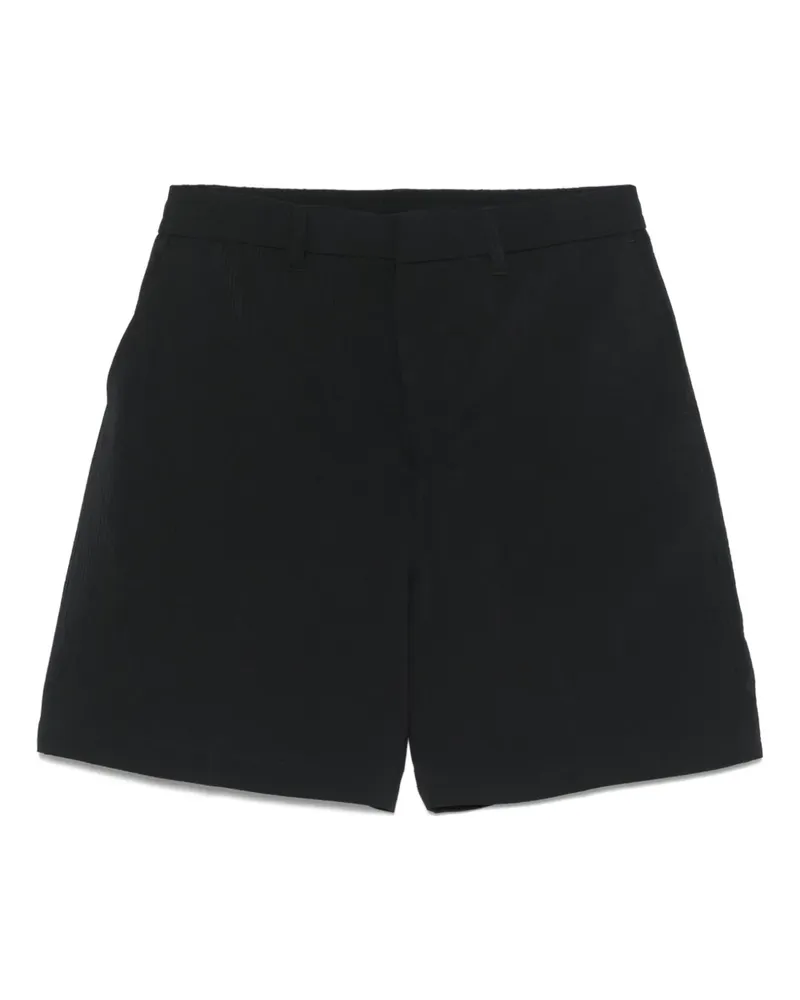 Emporio Armani Seersucker-Shorts - Blau Blau
