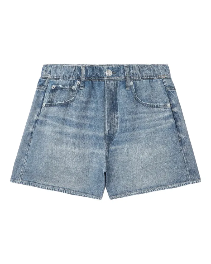 Rag & Bone Shorts im Distressed-Look - Blau Blau
