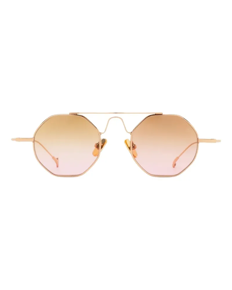 Eyepetizer Geometrische Soho C.9-44 Sonnenbrille - Gold Gold