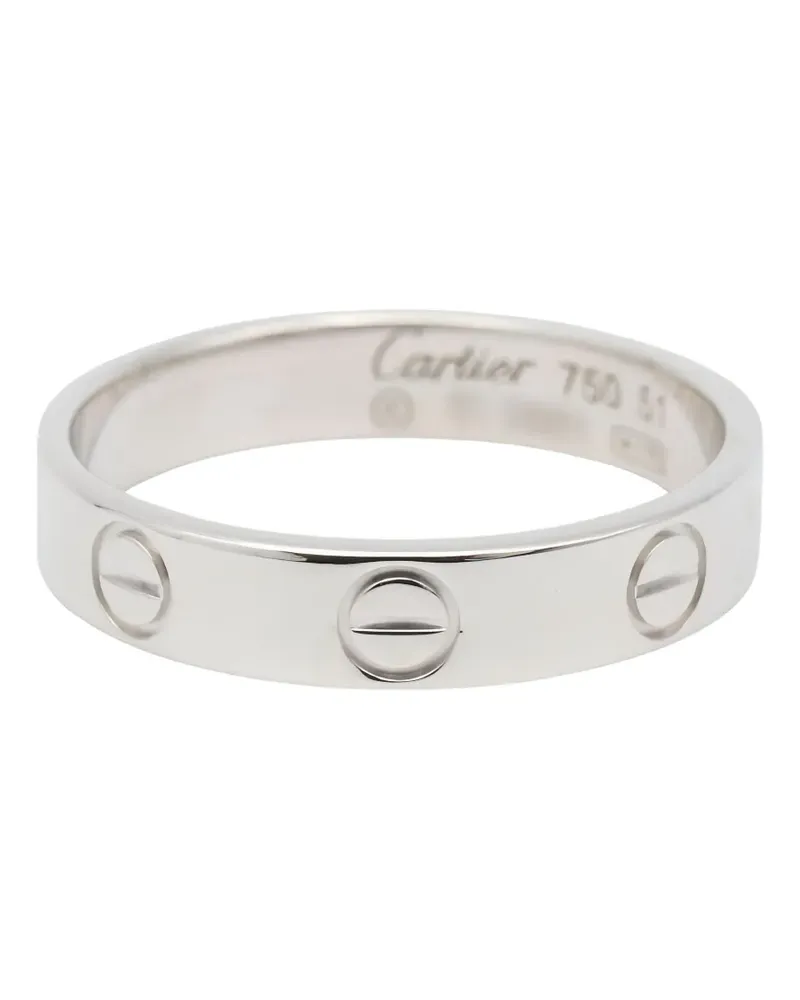 Cartier 2020s 18K white gold Love ring - Silber Silber