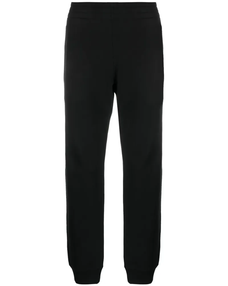 Moschino Jogginghose mit Logo-Patch - Schwarz Schwarz
