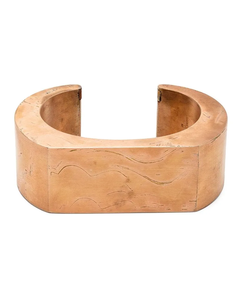 Parts Of Four Crescent Plane' Armspange, 30mm - Gold Gold