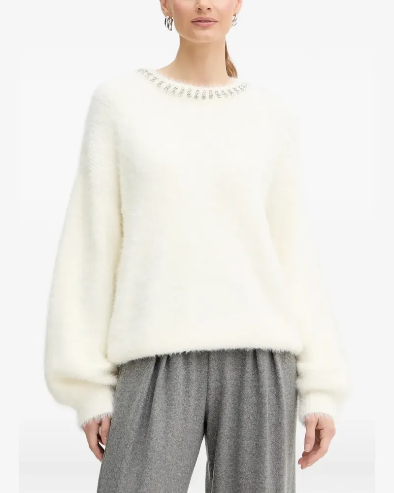 Guess embellished sweater - Weiß Weiß