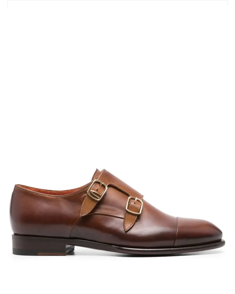 Santoni Klassische Monk-Schuhe - Braun Braun