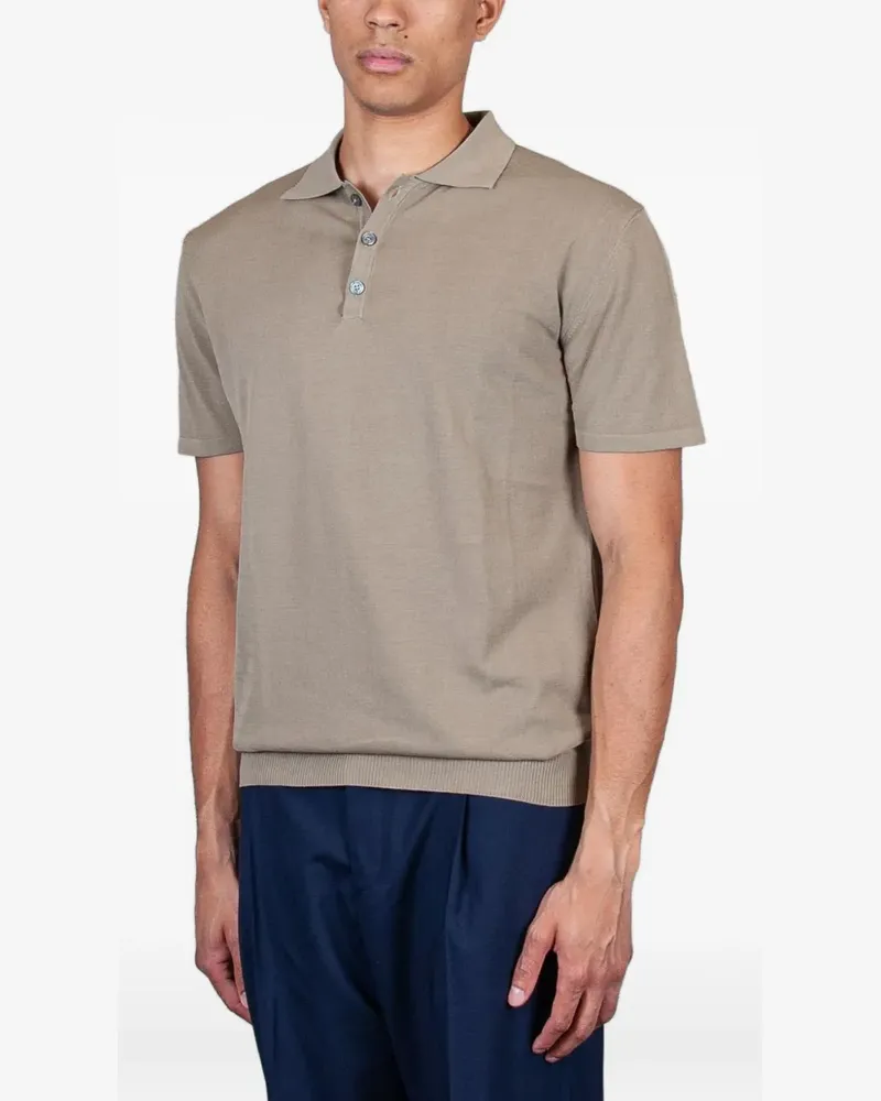 Daniele Fiesoli Poloshirt mit kurzen Ärmeln - Nude Nude