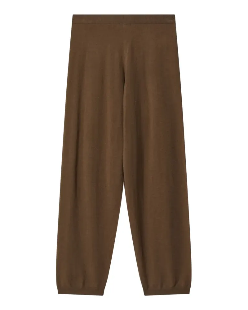 FRANKIE Shop Gestrickte Olia Jogginghose - Braun Braun