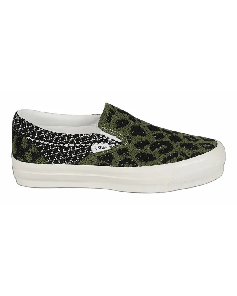 Vans Premium Classic slip-on shoes - Grün Grün