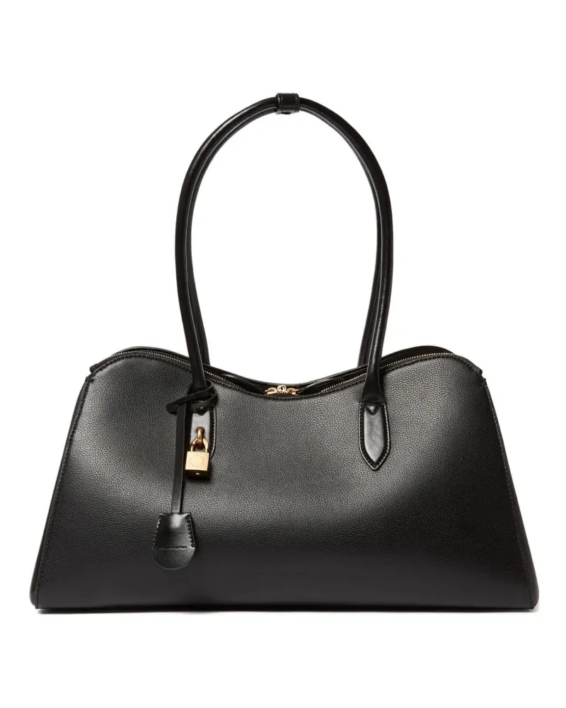 Stella McCartney Ryder Tote Bag mit Schloss - Schwarz Schwarz