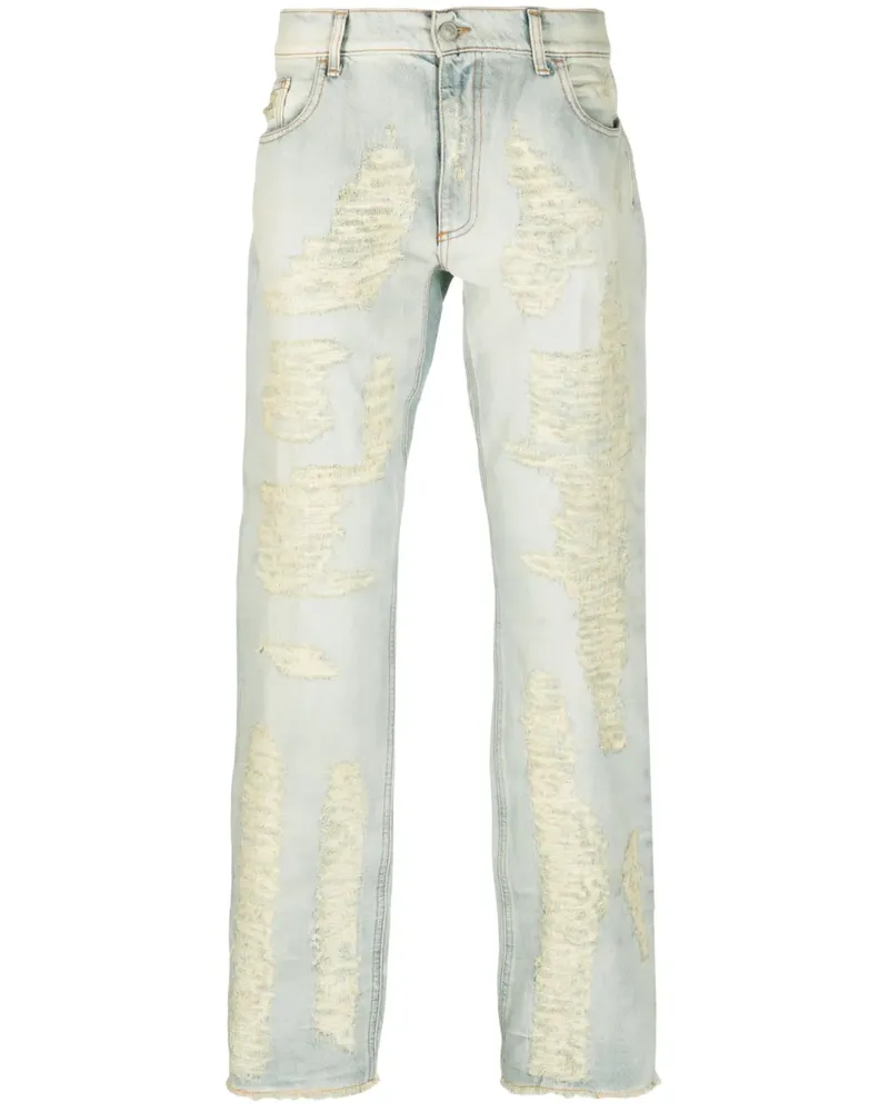 1017 ALYX 9SM Gerade Jeans im Distressed-Look - Nude Nude