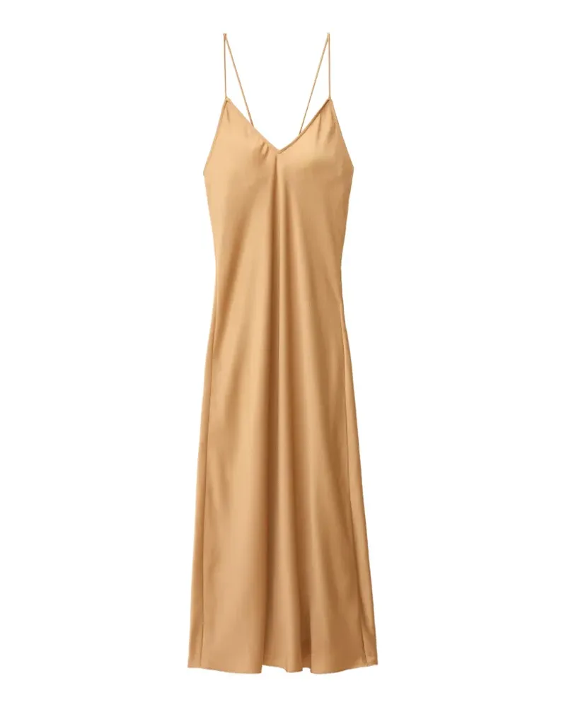 ba&sh Rückenfreies Ciana Kleid mit Schnürung - Nude Nude