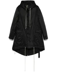 DRKSHDW by Rick Owens Parka mit Schwalbenschwanz Schwarz