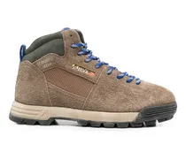 Sneakers mit Wildledereinsätzen - Braun
