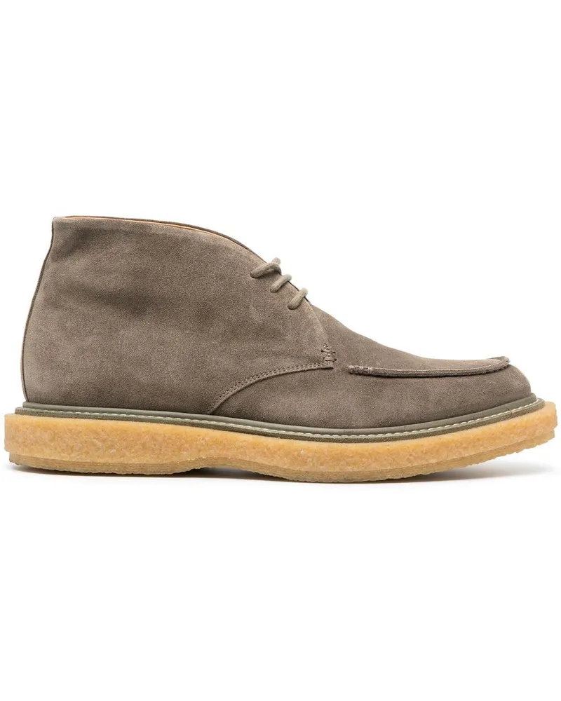 Officine Creative Italia Bullet Wildlederstiefel - Grün Grün