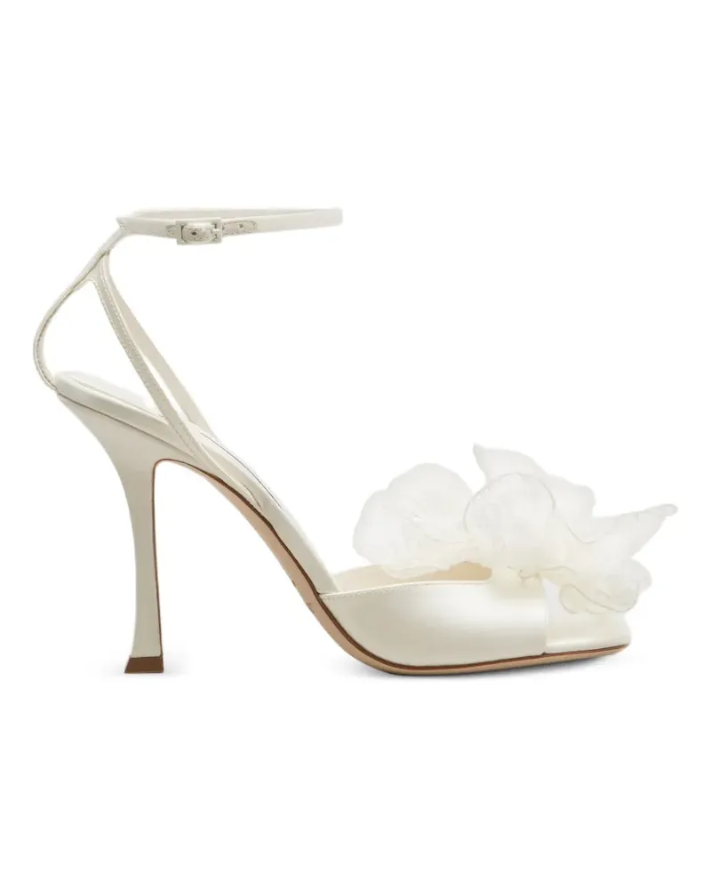 Jimmy Choo Mimmi ruffled sandals - Nude Nude