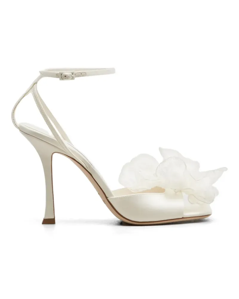 Jimmy Choo Mimmi ruffled sandals - Nude Nude